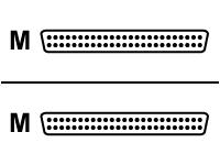 Belkin External SCSI II Drive Cable Micro DB50 Male to Micro DB50 Male 0.5m