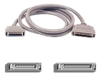 Belkin External SCSI III Drive Cable Micro DB68 Male to Micro DB50 Male 2m