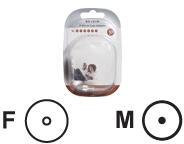 BELKIN F-PIN/COAX ADAPTER