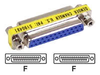 Gender Changer Low Profile DB25 F/F