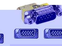 Belkin Gender Changer Low Profile HDDB15 M/M