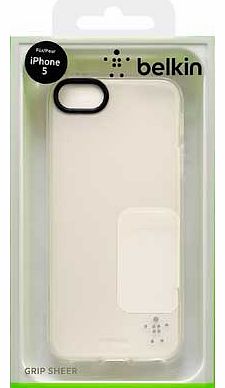 Grip Sheer Case for iPhone 5 - Clear