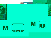 High Speed Internet Modem Cable phone cable - 9.1 m