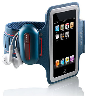 belkin iPOD Touch Sport Armband (With Cable Management) - Midnight Blue