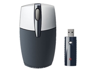 Mouse/Wireless Travel Silver/Black