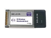 BELKIN N Wireless Notebook Card - network adapter