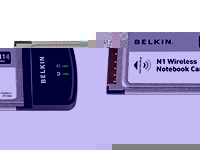 BELKIN N1 Wireless Notebook Card - network adapter