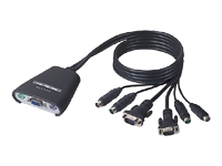 Belkin Omniview 2-Port KVM Switch with Cables