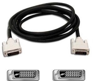 belkin Pro Series - DVI Cable (DVI-D to DVI-D digital link) - 3m