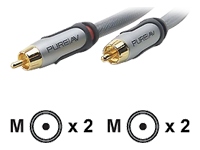 belkin Pure AV Silver Series - audio cable - 1.2 m