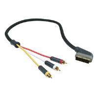 PureAV 3 Rca To Scart Video Cable 3.