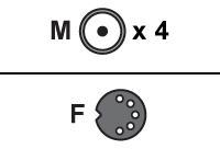 BELKIN RCA/DIN5 ADAPTER CABLE