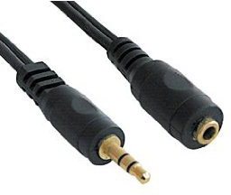 belkin Stereo Jack Extension Cable - 3.5mm Male to 3.5mm Female - 3m
