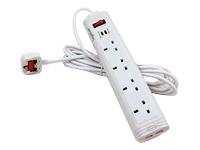 SURGEMASTER HOME GRADE 4 OUTLETS 4M CORD