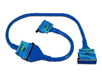 Belkin Ultra ATA 133 Round IDE Ribbon Cable - Blue 0.9m