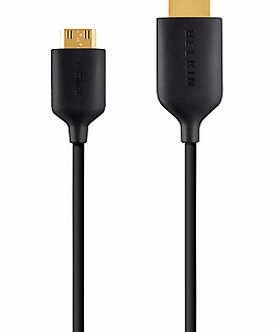 Belkin Ultra Thin Mini HDMI to HDMI Cable, 1.8m