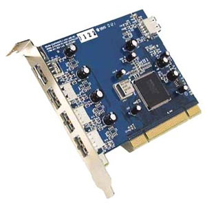 USB 2.0-5 Port PCI Card for PC