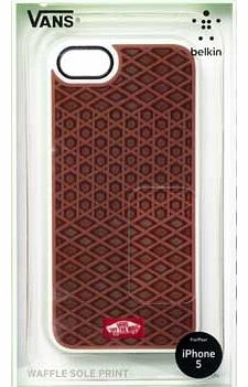 Belkin Waffle Sole Case for iPhone 5 - Brown/White