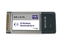 BELKIN WIRELESS NOTEBOOK CARD