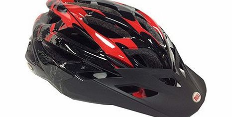 Dart Cycle Helmet in Red