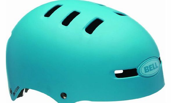 Kids Faction Helmet - Teal Sugar Skull, Large