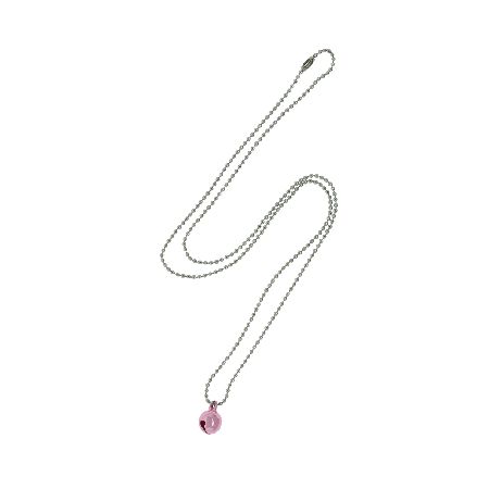bell Necklace - Light Pink