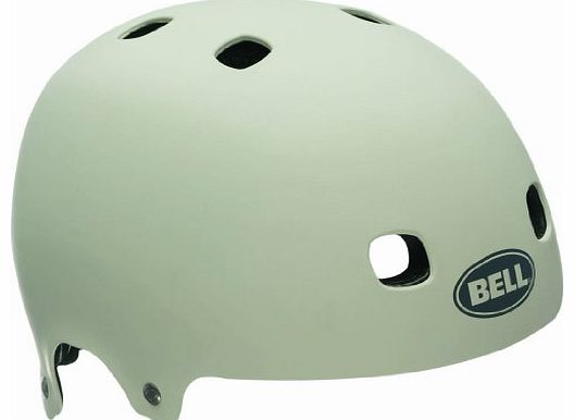 Bell Segment 2013 BMX Dirt Bike Helmet White matte bone Size:S