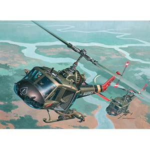 UH-1 Huey Hog plastic kit 1:48
