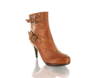 Belle and Mimi As seen in Elle- Belle and Mimi Platform Ankle Boot