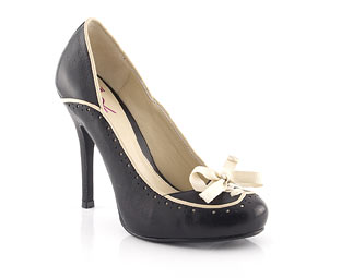 Belle and Mimi Brogue Detail Court