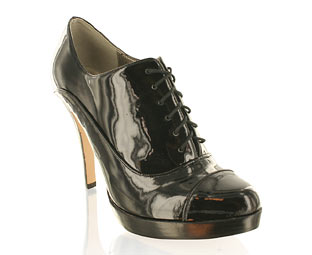 Belle and Mimi Patent Platform Shoe Boot