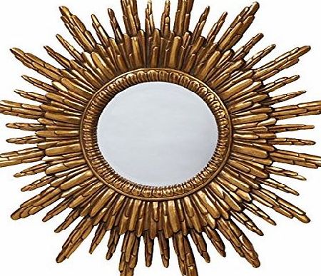 Belle Maison Antique Gold Sunburst Constellation Mirror, 89cm
