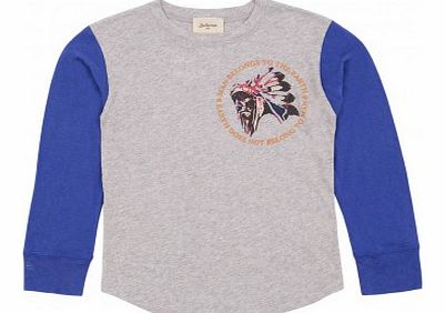 Volto two tone t-shirt Grey `2 years,4 years,12