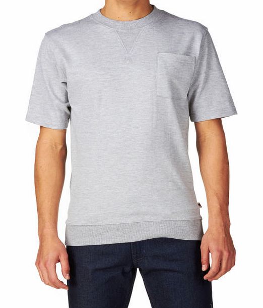 Bellfield Mens Bellfield Woodbridge T-Shirt - Mid Grey Marl