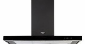 100 DB Flat MK2 100cm Chimney Hood In