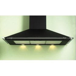 Belling 100cm Chimney Hood With Rail