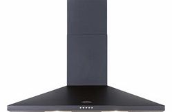 60 CHIM 60cm Chimney Hood in Black