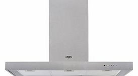 90 DB Flat MK2 90cm Chimney Hood In