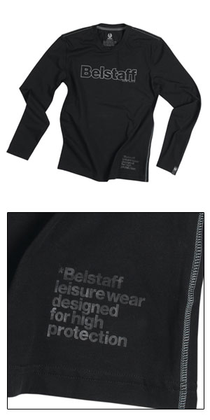 belstaff FB T-shirt long sleeved - Black