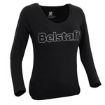 belstaff Ladies FB Long Sleeved T-Shirt Black