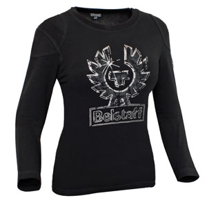 ladies long sleeved logo