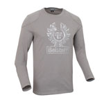 Logo Long Sleeved T-Shirt Silver