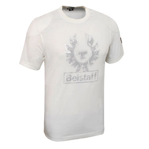 belstaff logo short sleeved T-shirt - White
