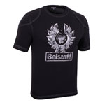 belstaff Logo Short Sleeved T-Shirt Black