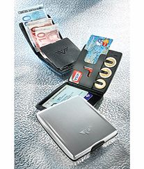 Beluga Two Compartment Aluminium Wallet