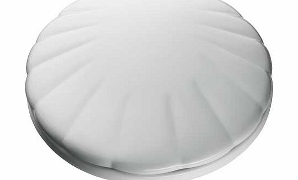 Bemis Shell Toilet Seat - White