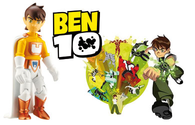 10cm Ben Tennyson Battle Figure