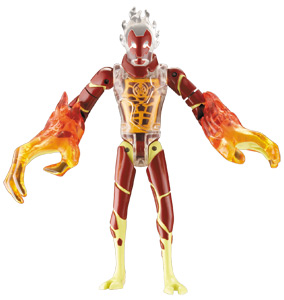 15cm Heatblast Inferno DNA Alien Heroes Figure
