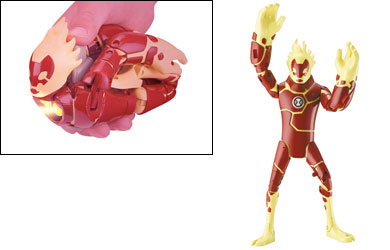 ben 10 20cm Heatblast Metamorfigure