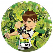 Ben 10 22.8cm Party Plates - 8 in a pack